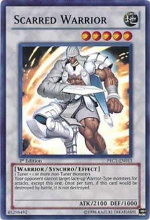 Scarred Warrior [PRC1-EN013] Super Rare