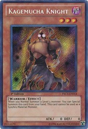 Kagemucha Knight [PRC1-EN014] Secret Rare