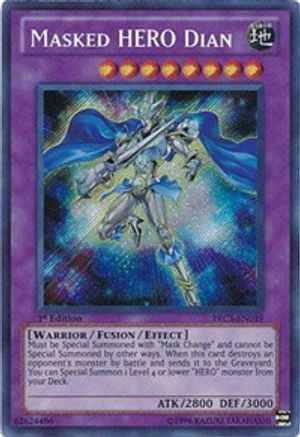 Masked Hero Dian [PRC1-EN019] Secret Rare