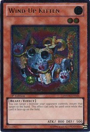 Wind-Up Kitten [PHSW-EN026] Ultimate Rare