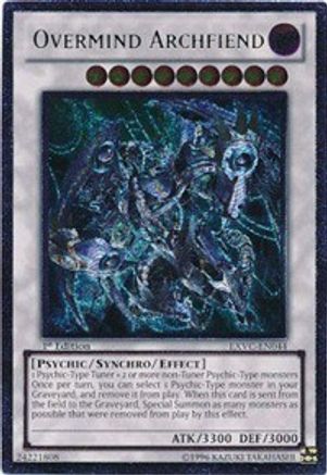 Overmind Archfiend [EXVC-EN044] Ultimate Rare