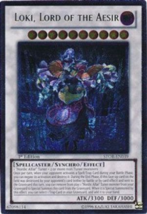 Loki, Lord of the Aesir [STOR-EN039] Ultimate Rare