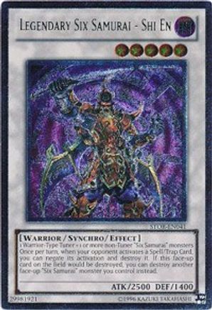 Legendary Six Samurai - Shi En [STOR-EN041] Ultimate Rare