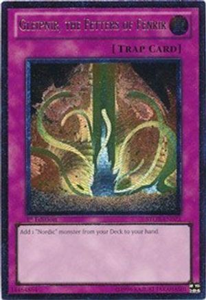 Gleipnir, the Fetters of Fenrir [STOR-EN073] Ultimate Rare