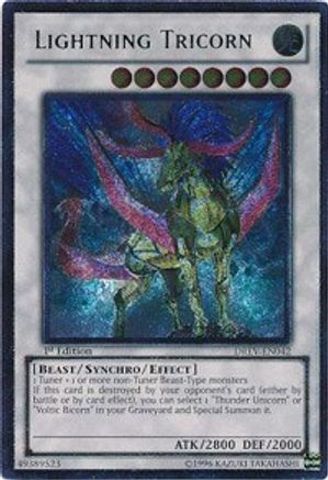 Lightning Tricorn [DREV-EN042] Ultimate Rare