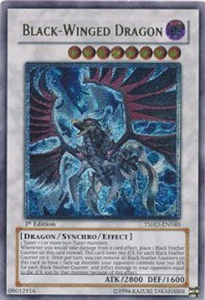 Black-Winged Dragon [TSHD-EN040] Ultimate Rare