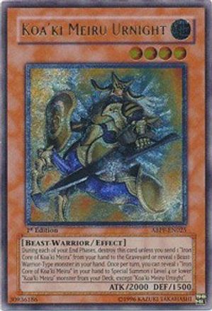 Koa'ki Meiru Urnight [ABPF-EN025] Ultimate Rare