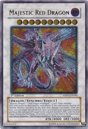 Majestic Red Dragon [ABPF-EN040] Ultimate Rare