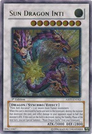 Sun Dragon Inti [ABPF-EN042] Ultimate Rare