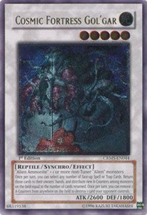 Cosmic Fortress Gol'Gar [CRMS-EN044] Ultimate Rare