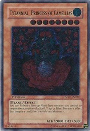 Tytannial, Princess of Camellias (UTR) [CSOC-EN029] Ultimate Rare