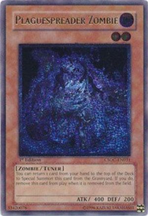 Plaguespreader Zombie (UTR) [CSOC-EN031] Ultimate Rare