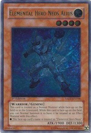Elemental Hero Neos Alius [TAEV-EN018] Ultimate Rare