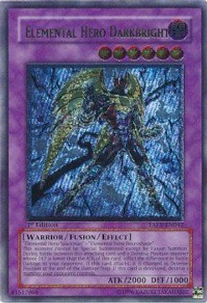 Elemental Hero Darkbright [TAEV-EN042] Ultimate Rare