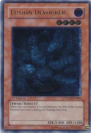 Fusion Devourer [STON-EN020] Ultimate Rare
