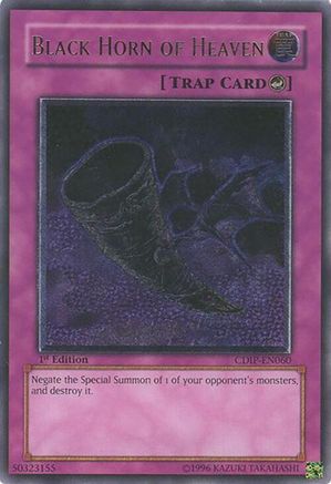 Black Horn of Heaven [CDIP-EN060] Ultimate Rare
