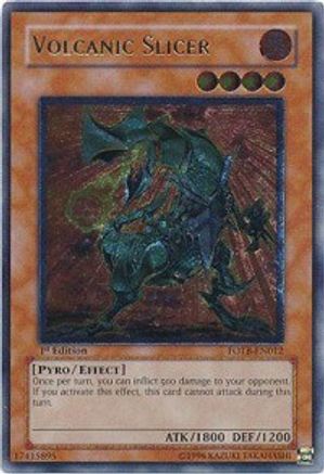 Volcanic Slicer [FOTB-EN012] Ultimate Rare