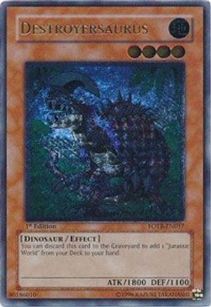 Destroyersaurus [FOTB-EN017] Ultimate Rare