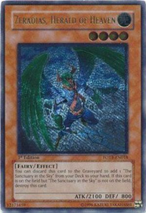 Zeradias, Herald of Heaven [FOTB-EN018] Ultimate Rare