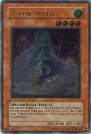 Harpie Queen [FOTB-EN020] Ultimate Rare