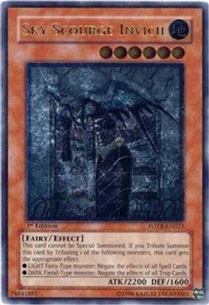 Sky Scourge Invicil [FOTB-EN023] Ultimate Rare