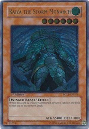 Raiza the Storm Monarch [FOTB-EN026] Ultimate Rare