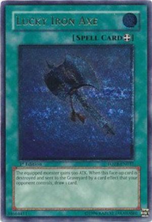 Lucky Iron Axe [FOTB-EN037] Ultimate Rare