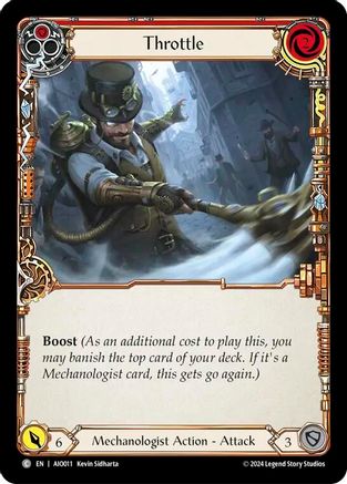 Throttle (Red) (AIO011) - Armory Deck: Dash