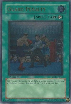 Guard Penalty [EOJ-EN045] Ultimate Rare
