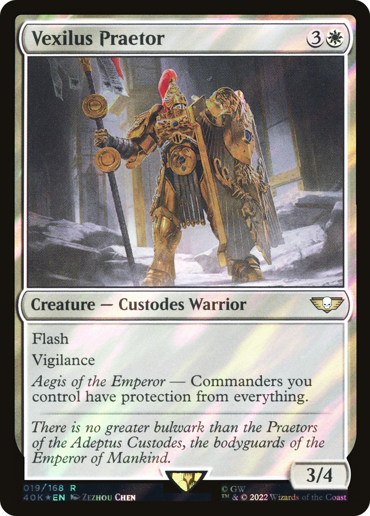 Vexilus Praetor (Surge Foil) [Universes Beyond: Warhammer 40,000]