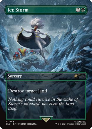 Ice Storm (Rainbow Foil) (SLD-1745) - Secret Lair Drop Series Foil