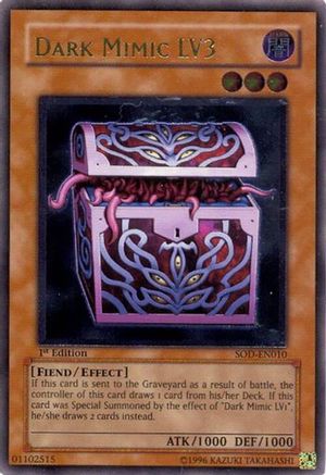 Dark Mimic LV3 [SOD-EN010] Ultimate Rare