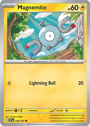 Magnemite 58 - SV08 Surging Sparks