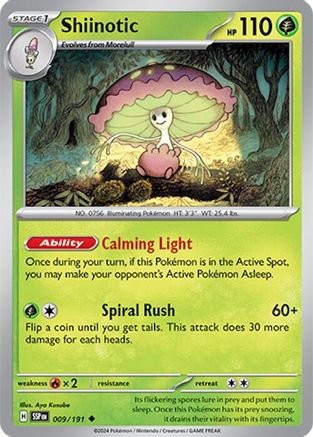 Shiinotic - 009/191 9 - SV08 Surging Sparks