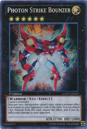 Photon Strike Bounzer [GAOV-EN043] Secret Rare