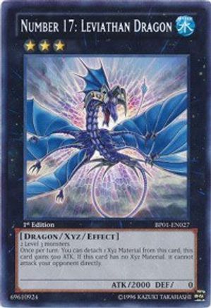Number 17: Leviathan Dragon [BP01-EN027] Rare