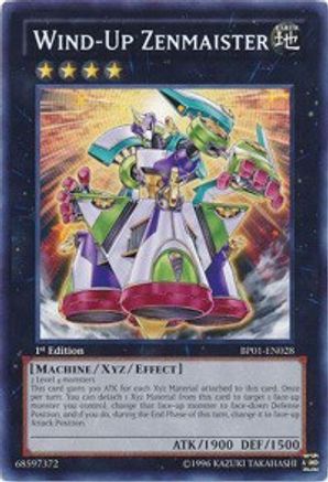 Wind-Up Zenmaister [BP01-EN028] Rare