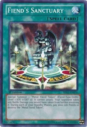 Fiend's Sanctuary [BP01-EN076] Common