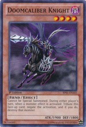 Doomcaliber Knight [BP01-EN141] Common