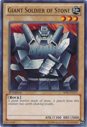 Giant Soldier of Stone [BP01-EN171] Common