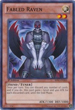 Fabled Raven [BP01-EN205] Common