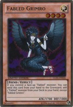 Fabled Grimro [GLD5-EN026] Gold Rare