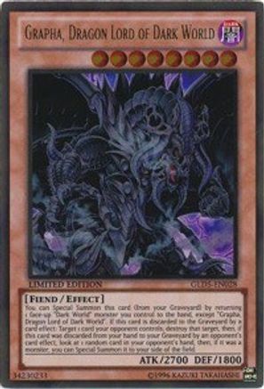 Grapha, Dragon Lord of Dark World [GLD5-EN028] Gold Rare