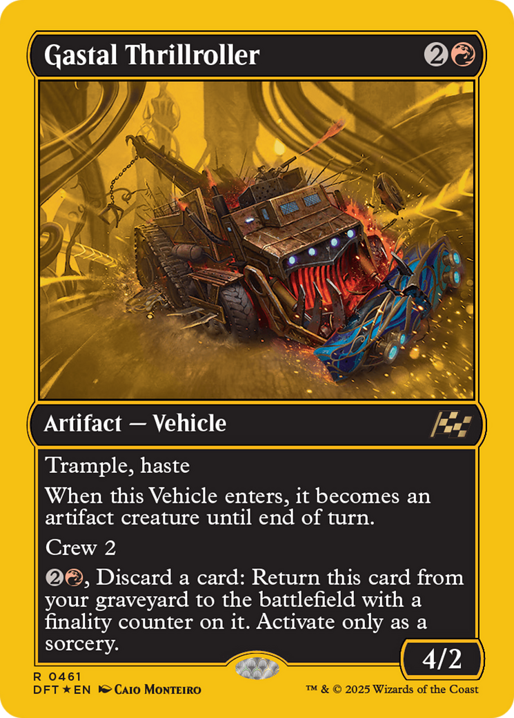 Gastal Thrillroller (First-Place Foil) (-461) - Aetherdrift
