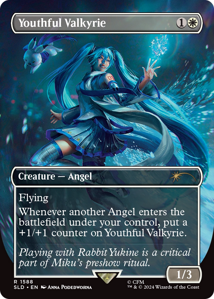 Youthful Valkyrie (SLD-1588) - Secret Lair Drop Series