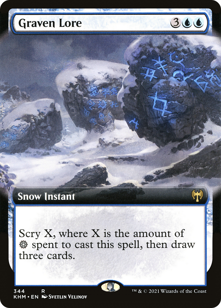 Graven Lore (Extended Art) [Kaldheim]