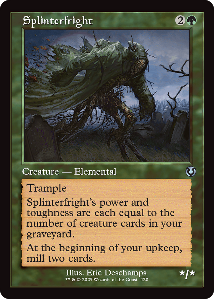 Splinterfright (Retro Frame) (-420) - Innistrad Remastered