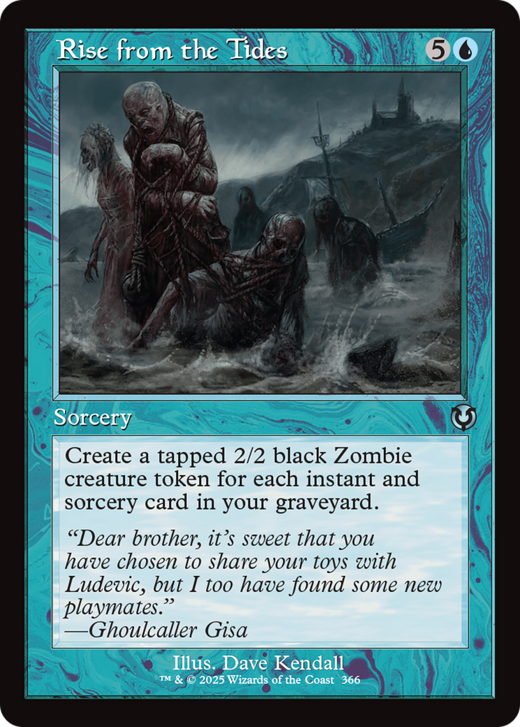 Rise from the Tides (Retro Frame) (-366) - Innistrad Remastered