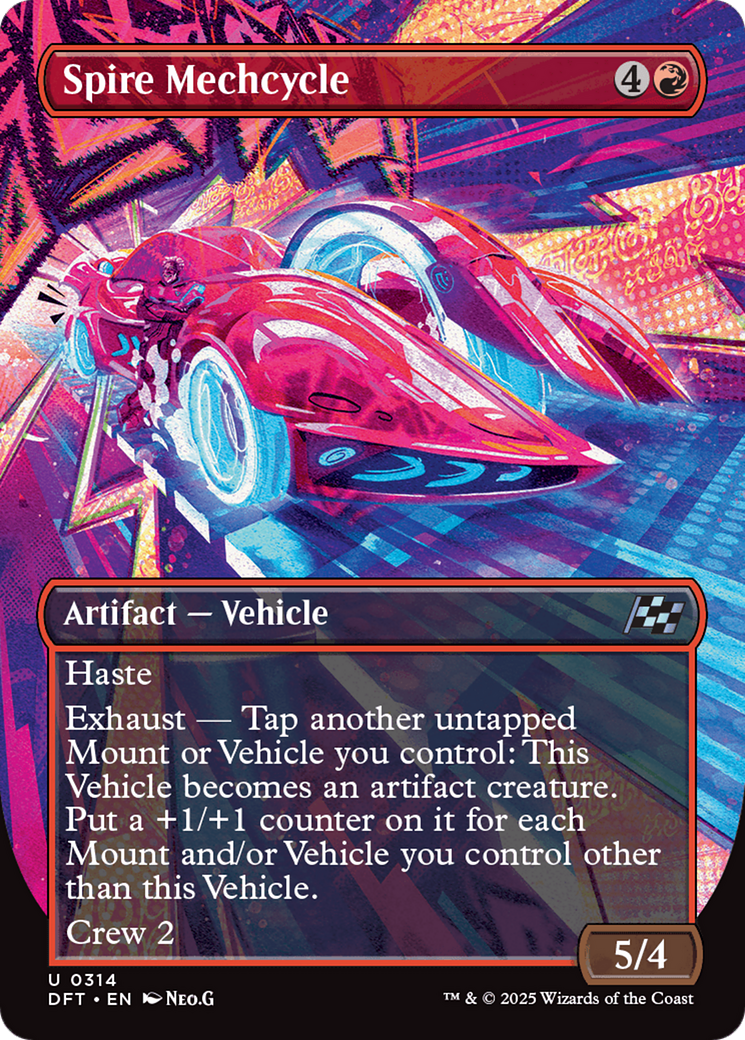 Spire Mechcycle (Borderless) (-314) - Aetherdrift