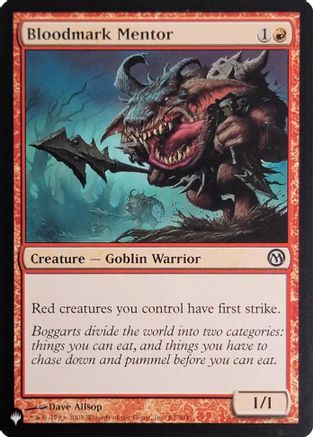 Bloodmark Mentor (83) (-083) - The List Reprints